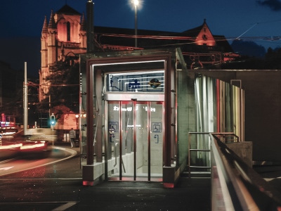 Porte à vantaux pliant (autom) photo 2
