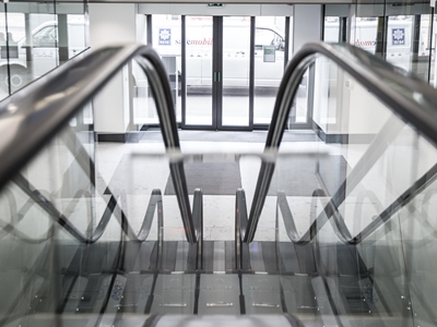 Porte automatique tout-verre photo 2
