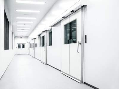 Porte autom. antieffraction photo 2