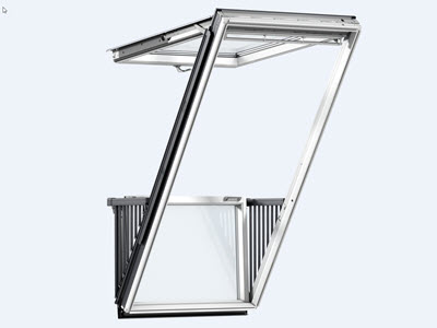 VELUX GDL CABRIO® fenêtre de toit, bois