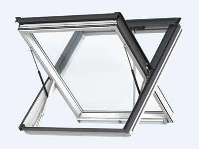 VELUX GGU Fenêtre évacu. fumée chaleur,polyuré.