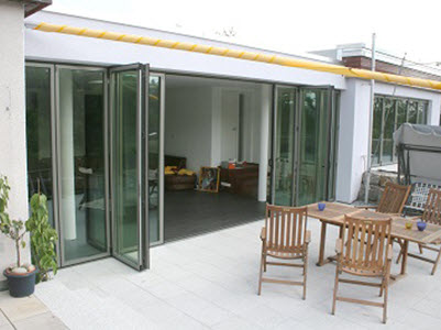 Isolierte Glasfaltw&auml;nde durafold comfort Bild 1