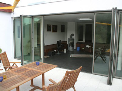Parois pliantes vitrées isolées durafold comfort photo 2