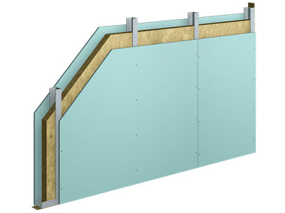 1-AR.1.1, Pareti divisorie Rigips® Aquaroc