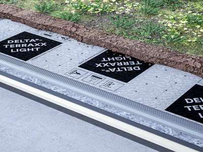 DELTA®-TERRAXX LIGHT Nappe de drainage+protection photo 2