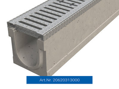 Betondeckel Entwässerungsschalen Rinnen Bild 2