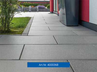 Betonplatten Gartenplatten veredelt Bild 5