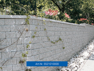 Böschungssteine Betonmauersteine Bild 5